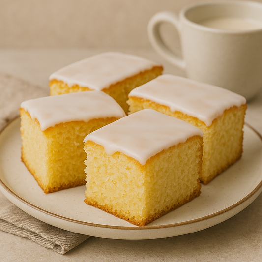 Zitronenblechkuchen „Sommerstück“